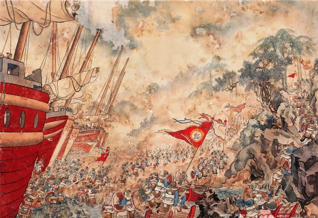 郑成功收复台湾