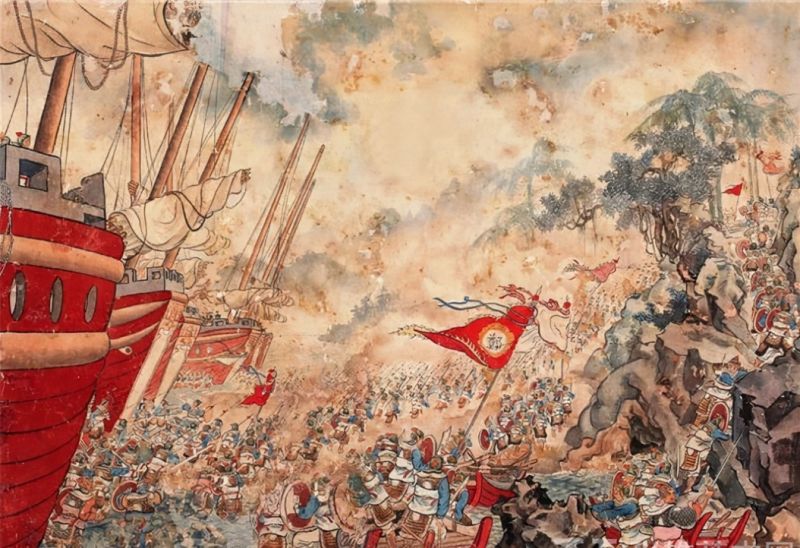 郑成功收复台湾